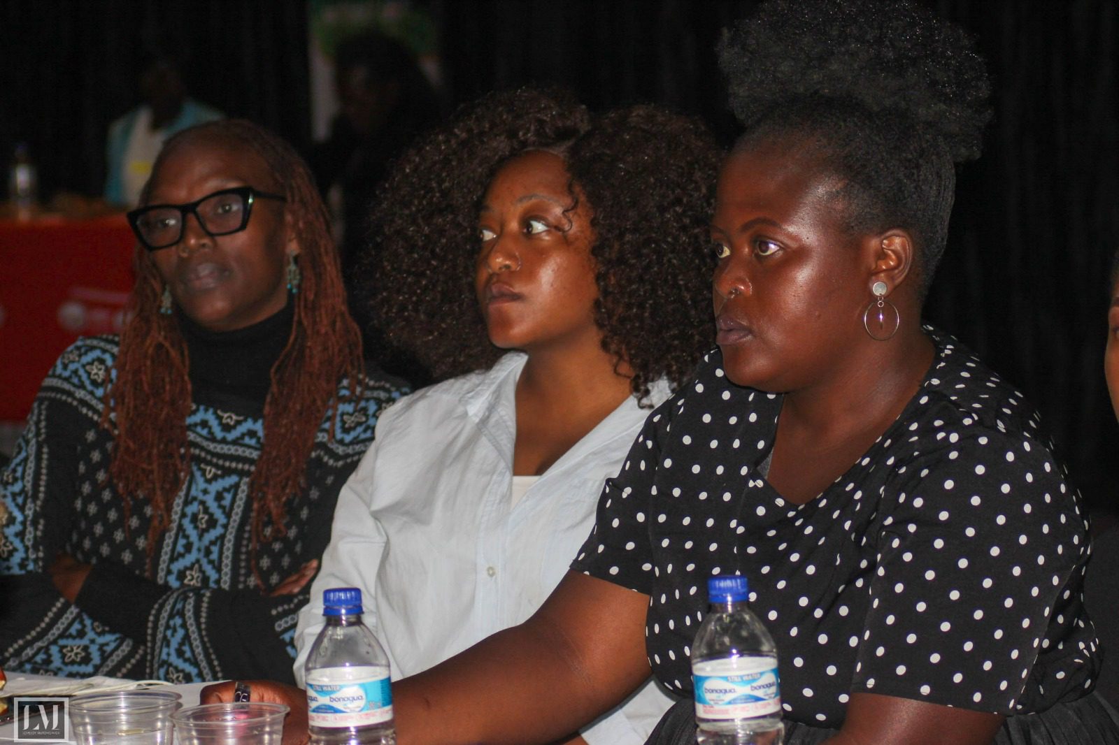 Women following proceedings at a women in climate seminar in Harare (Lovejoy Mutongwiza)